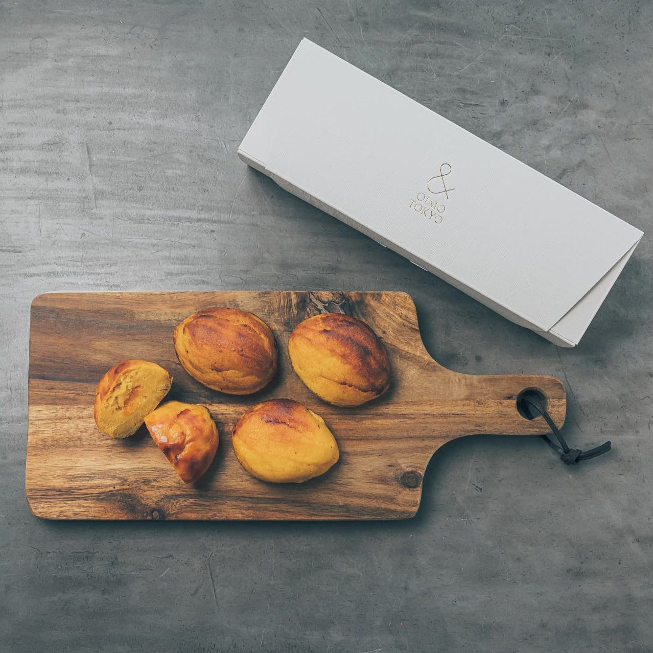 蜜芋と金柑ジャムのスイートポテト