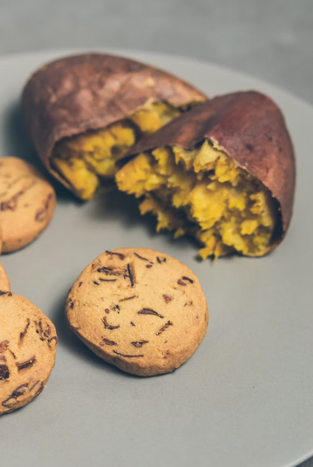 安納芋と米粉のクッキー