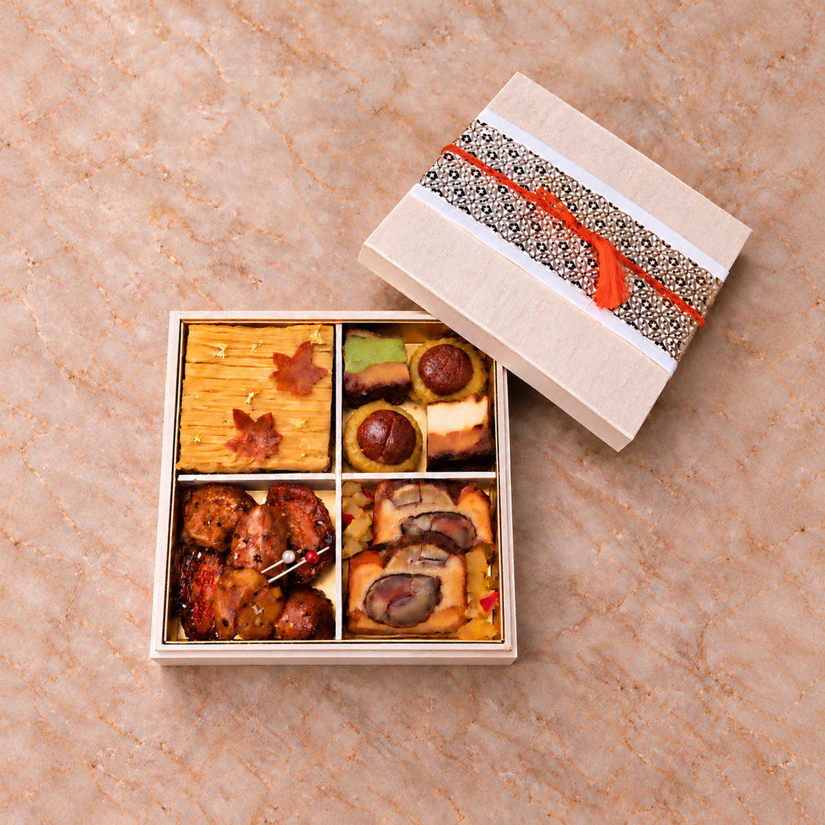 【送料無料】芋栗尽くしのスイーツお重箱〜安納芋とやまえ栗〜