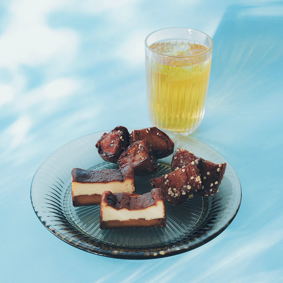 【お中元・夏ギフト】蜜芋バスクチーズケーキ＆大学いも2種セット
